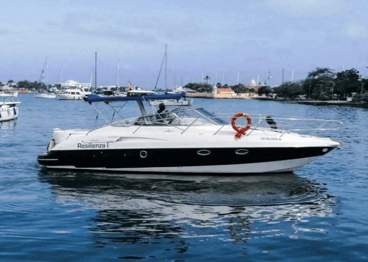 alquiler de yates en cartagena - mini yate resilienza I